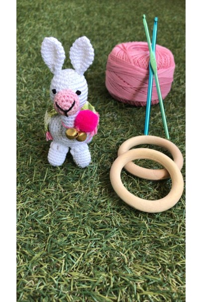 Louie The Lama Toy Rattle